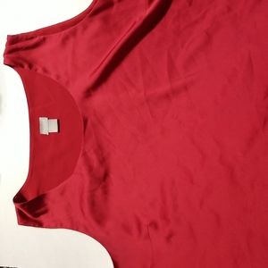 Red Chico's Red Sleeveless Shirt